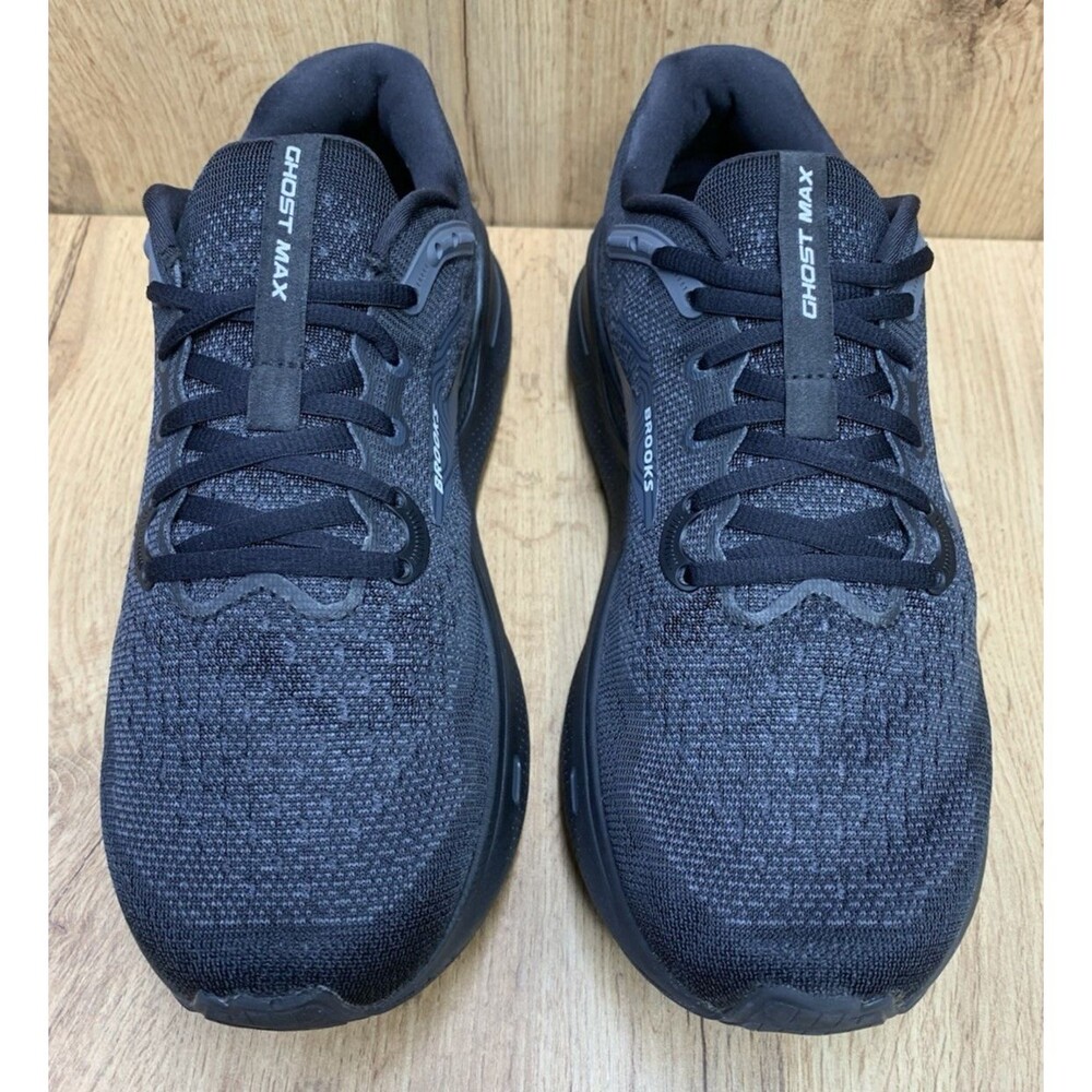 Brooks Ghost Max Women's Size 10 D Wide Black Running Walking Shoes 1203951D020 - Picture 4 of 13